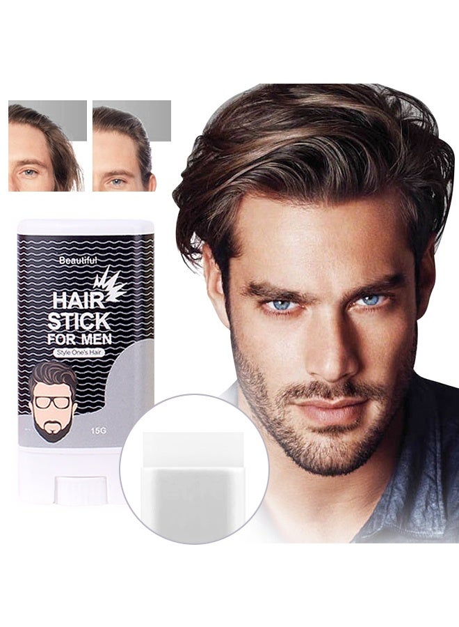 Beautiful Hair Styling Stick-Hair Wax Stick, Hair Mascara for Flyaway Tamer, Fly Away Hair Tamer Stick for Enhance Gloss of Hair, Anti Frizz Broken Hair Baby Hair Flash Moment Flyaway Stick, Non-Greasy Specifically for Men#Cologne - Image 1